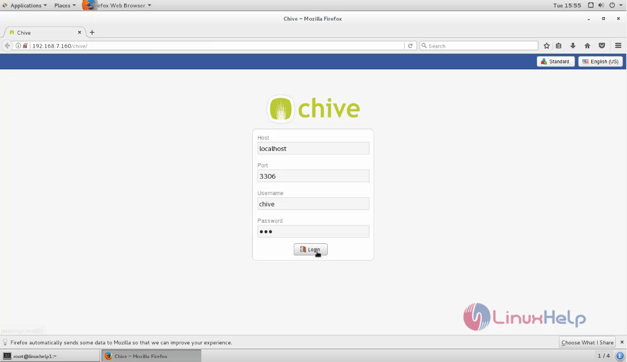 chive login page