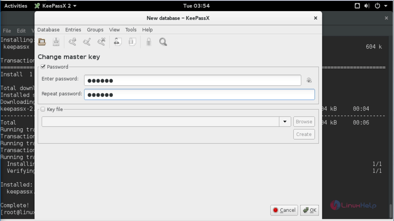 installation-and-password-management-keepassx-Linux-password