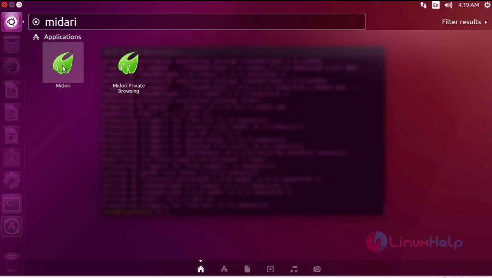 ubuntu dashboard