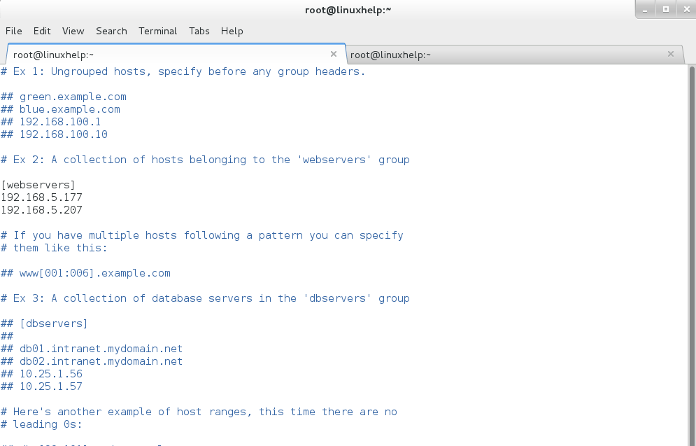 hosts IP address