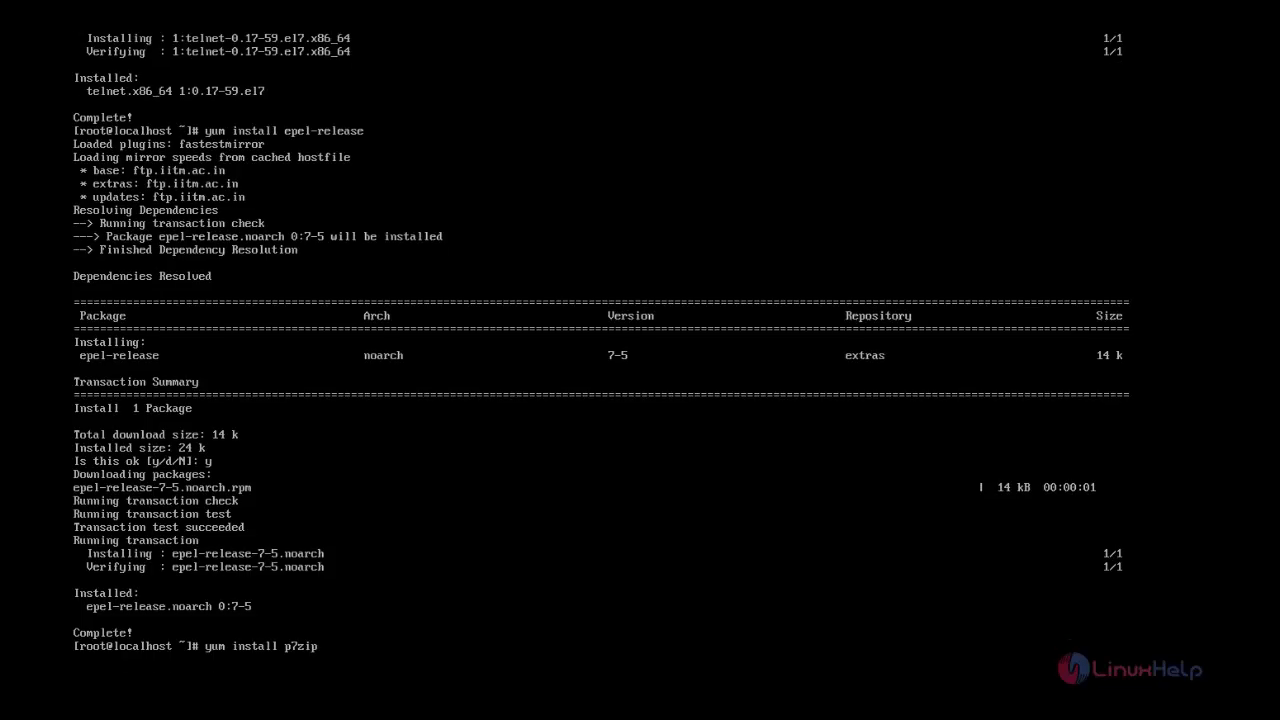 install 7-zip