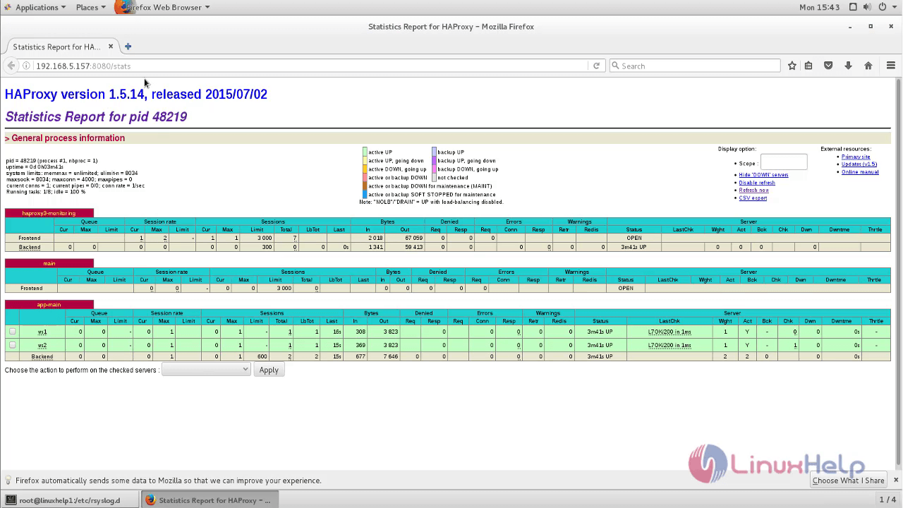 HAProxy-Load-Balancer-statistics