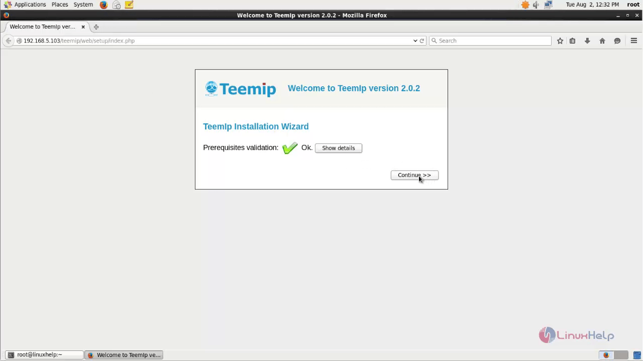 teemip_installation