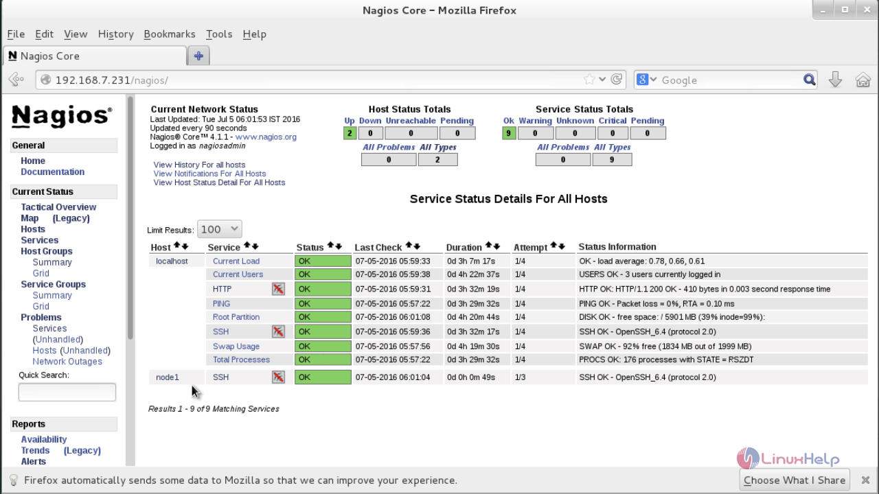 Adding-Linux-Host-to-Nagios-Monitoring-Server-Using-NRPE-Plugin-monitor-any-remote-Linux-services-check-SSH services