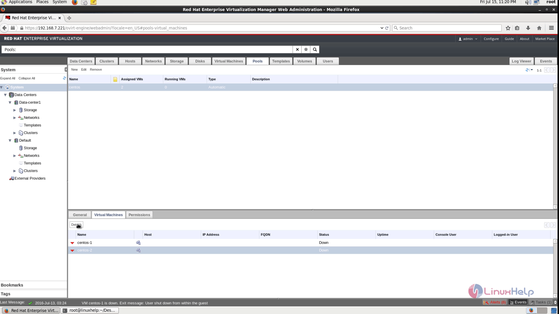 RedHat-Enterprise-Virtualization-create-VMpools-and-clone-successfully-created-Clone