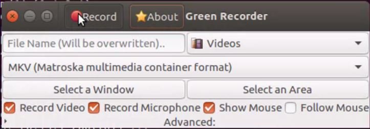 green screen recorder online