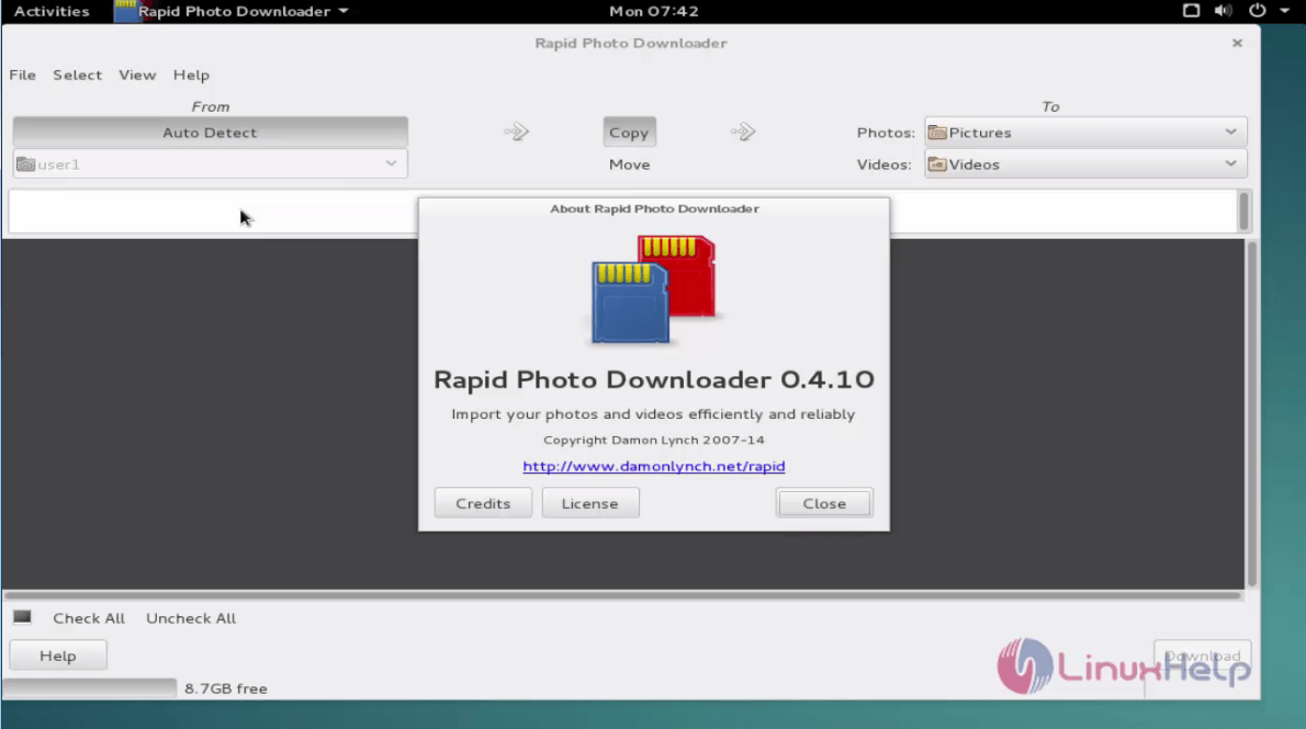 Rapid Photo Downloader