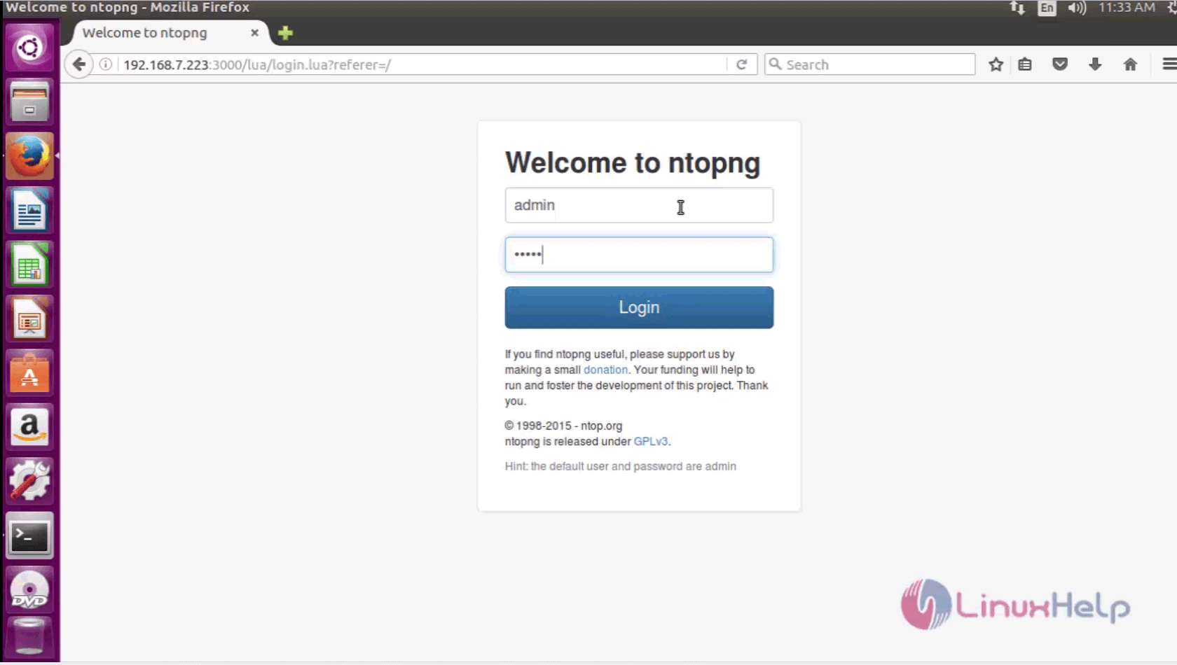 login