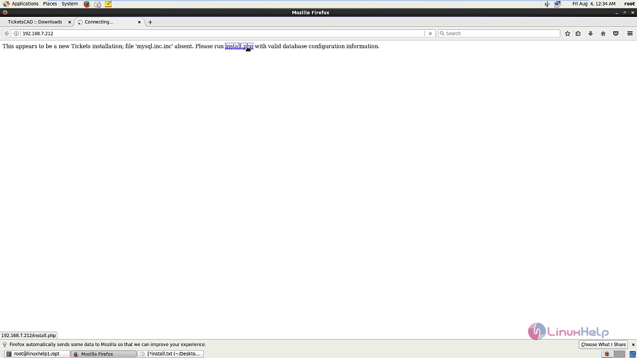 install link