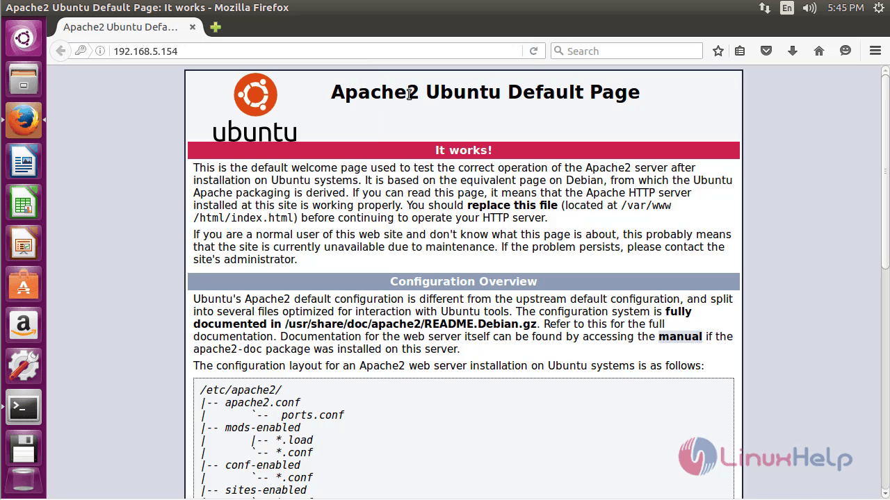 Apache-password-authentication-default-page