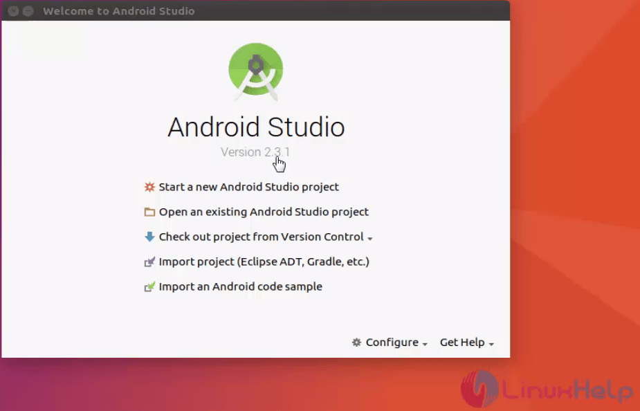 Android Studio Installed