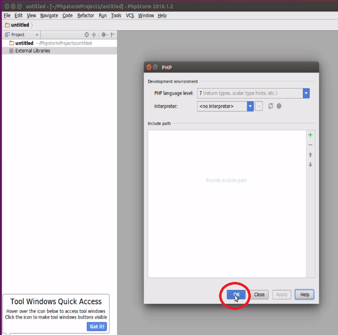 installation-PhpStorm-IDE-for-PHP-developers-Ubuntu-16.04-php-language-level
