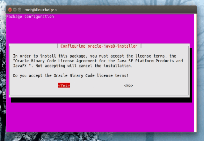 Installation-CLion-IntelliJ-Platform-Ubuntu16.04-configure-oracle-java-license-installer