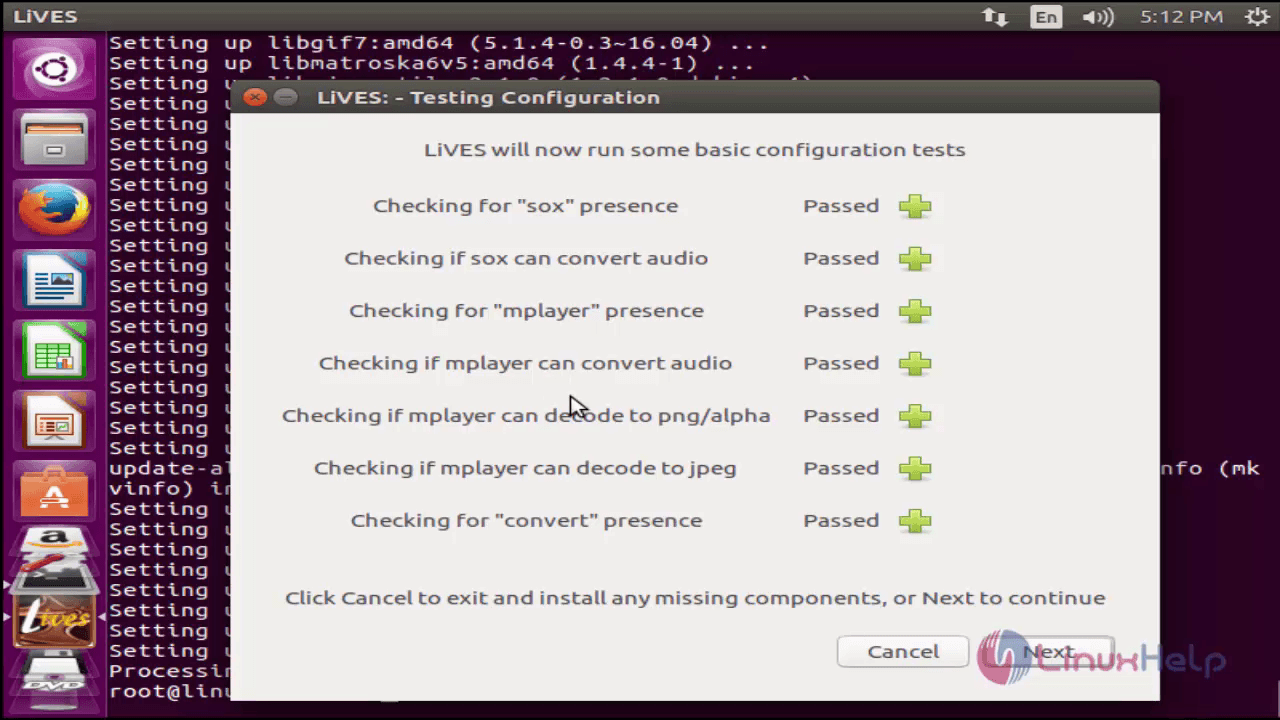 Install-LIVES2.4.8-realtime-video-performance-and-non-linear-editing-tool-Ubuntu-Test-configuration