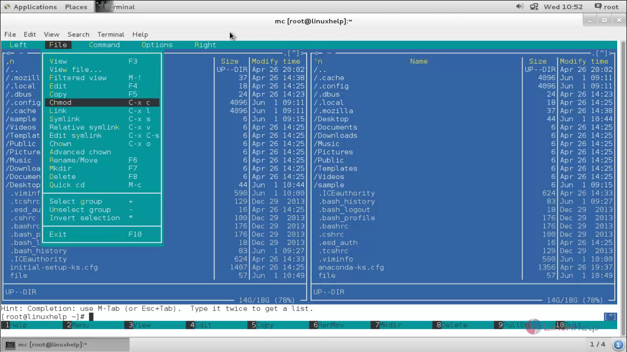 How To Install Midnight Commander In Linux Linuxhelp Tutorials