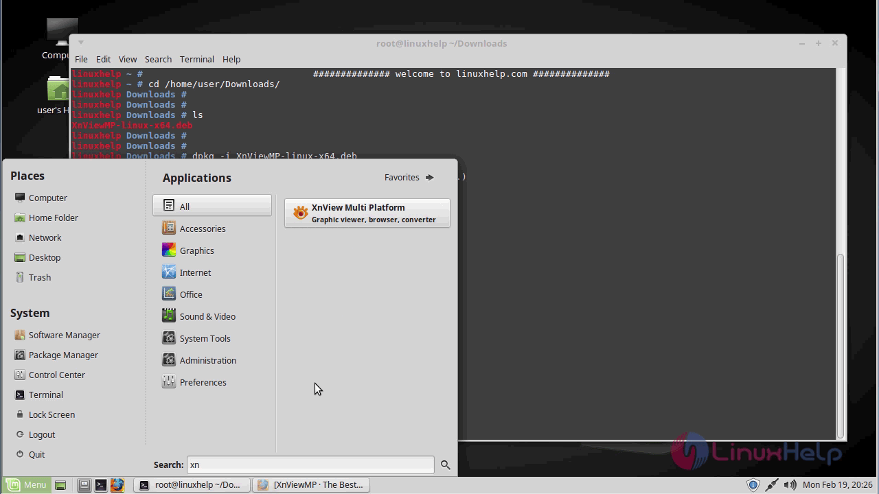 xnviewmp start in windowed mode