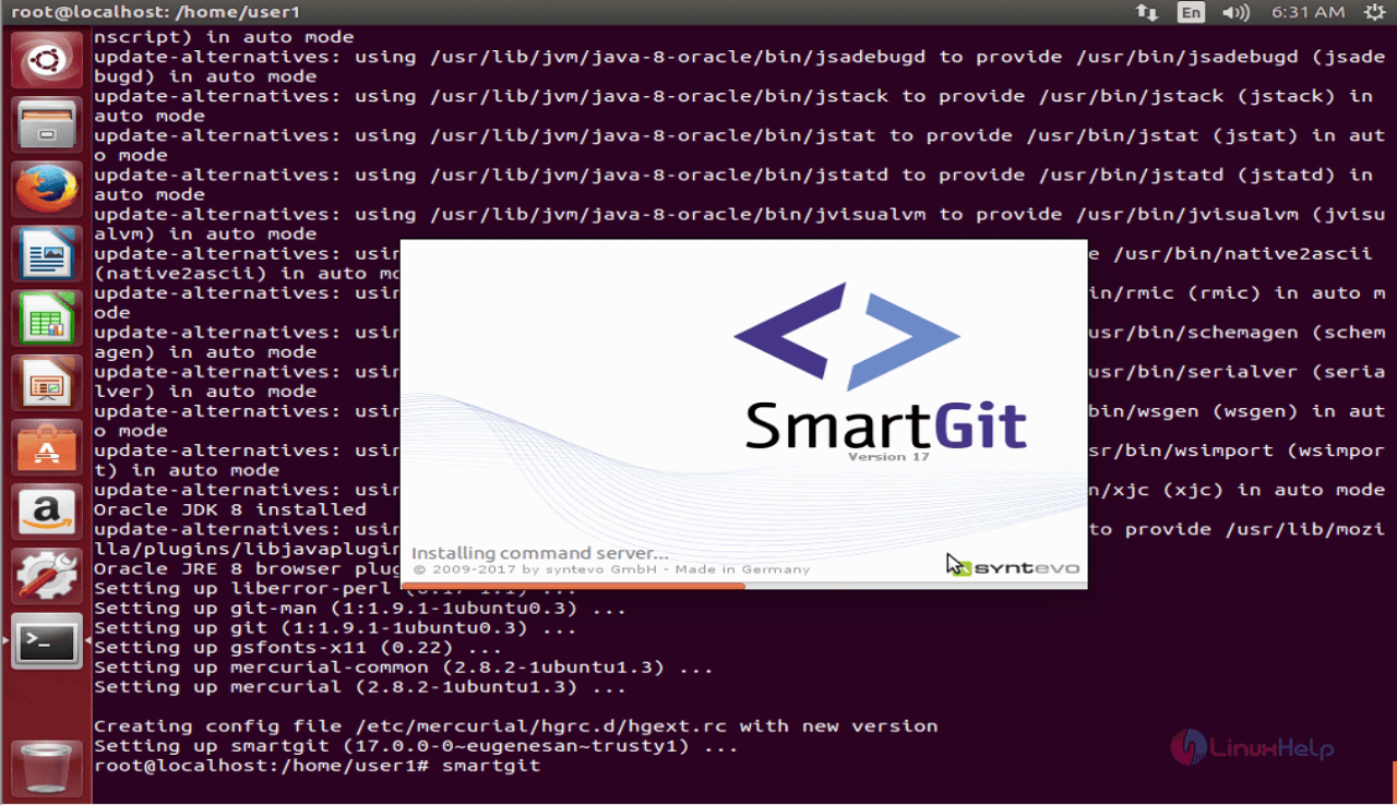 Smartgit application 