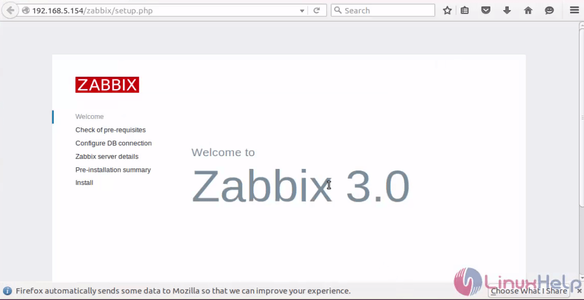 Zabbix_Welcome