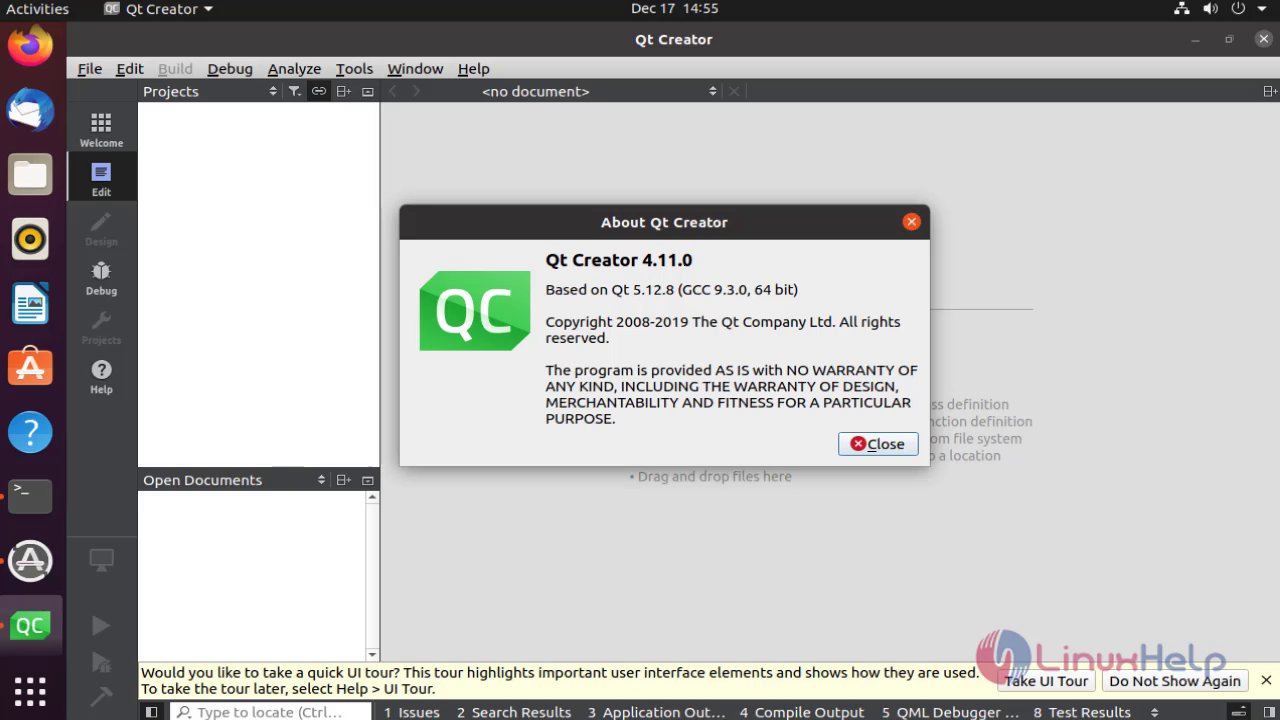 ubuntu install qt creator