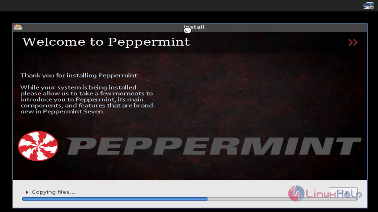 Peppermint-OS-welcome-page