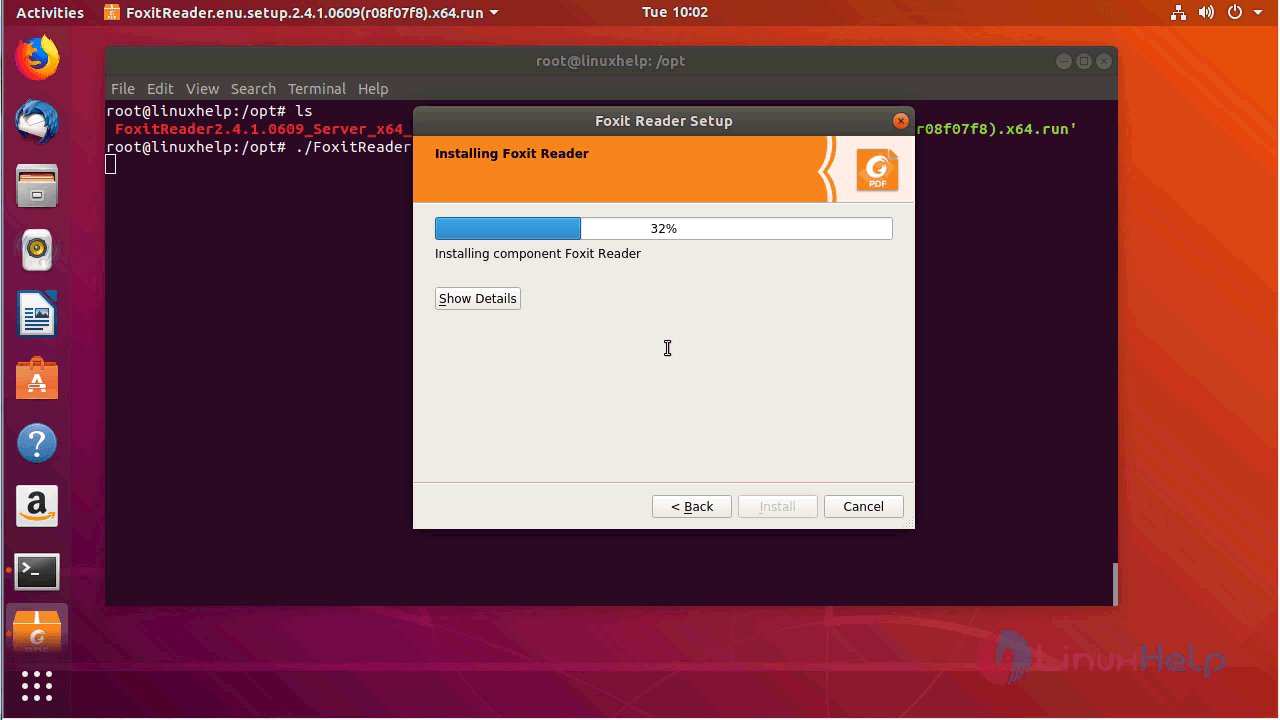 install foxit ubuntu