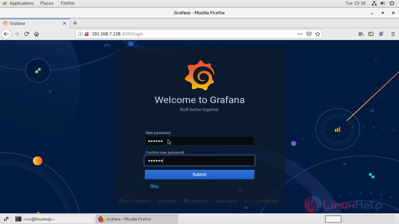 Настройка grafana centos 7