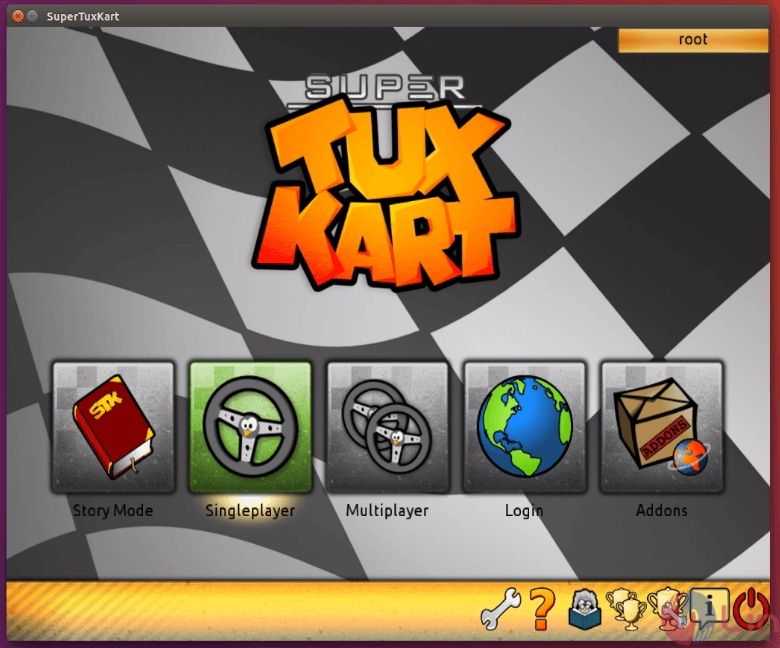install-super-tux-kart-game-racing-game-Ubuntu 16.04-Select-player 