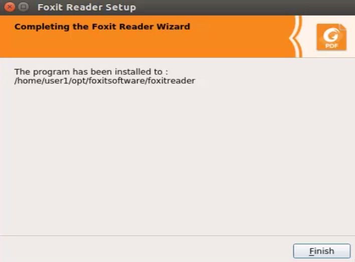 install foxit reader error