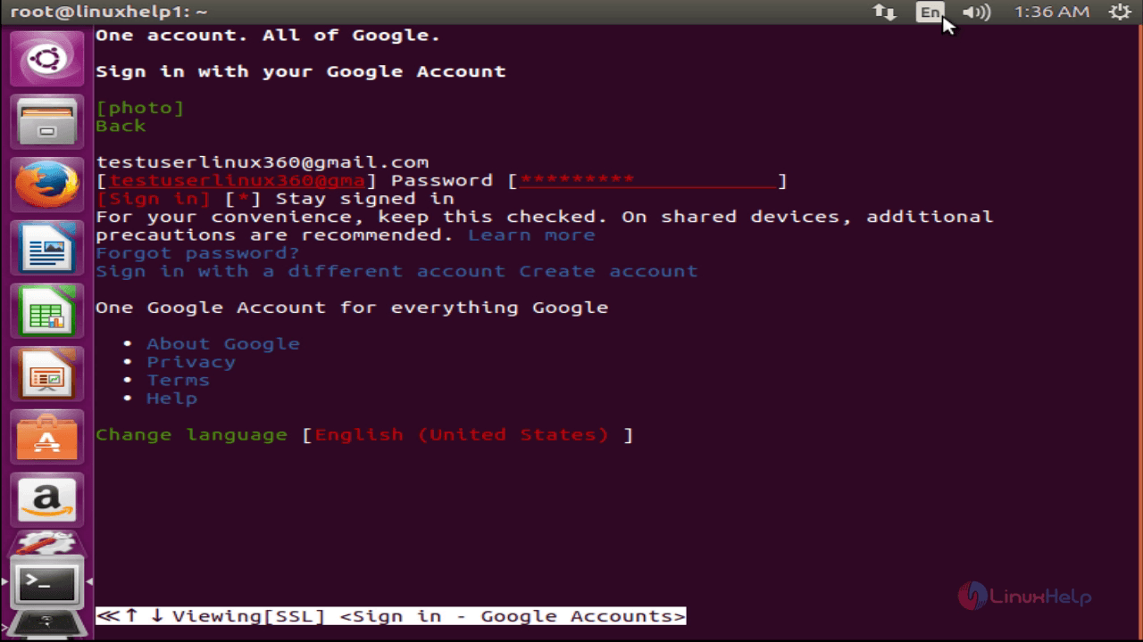 Access-google-from-Linux-Terminal-w3m-command-login 