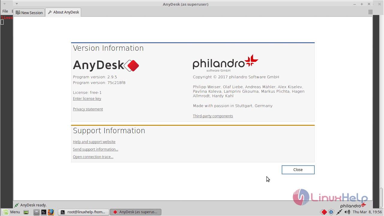 Anydesk Raspberry Install