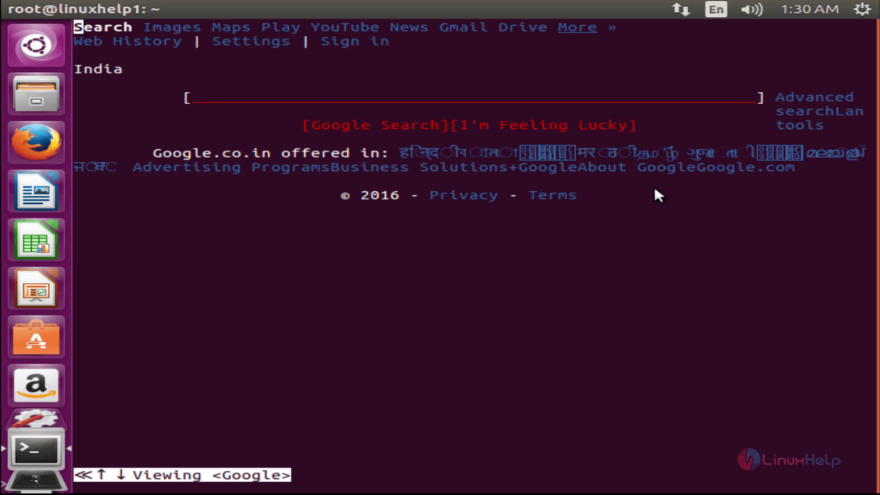 Access-google-from-Linux-Terminal-w3m-command-access-google 