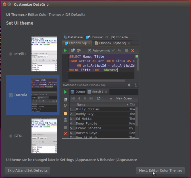 Installation-DataGrip-multi-engine-database-environment-Ubuntu-16.04-theme