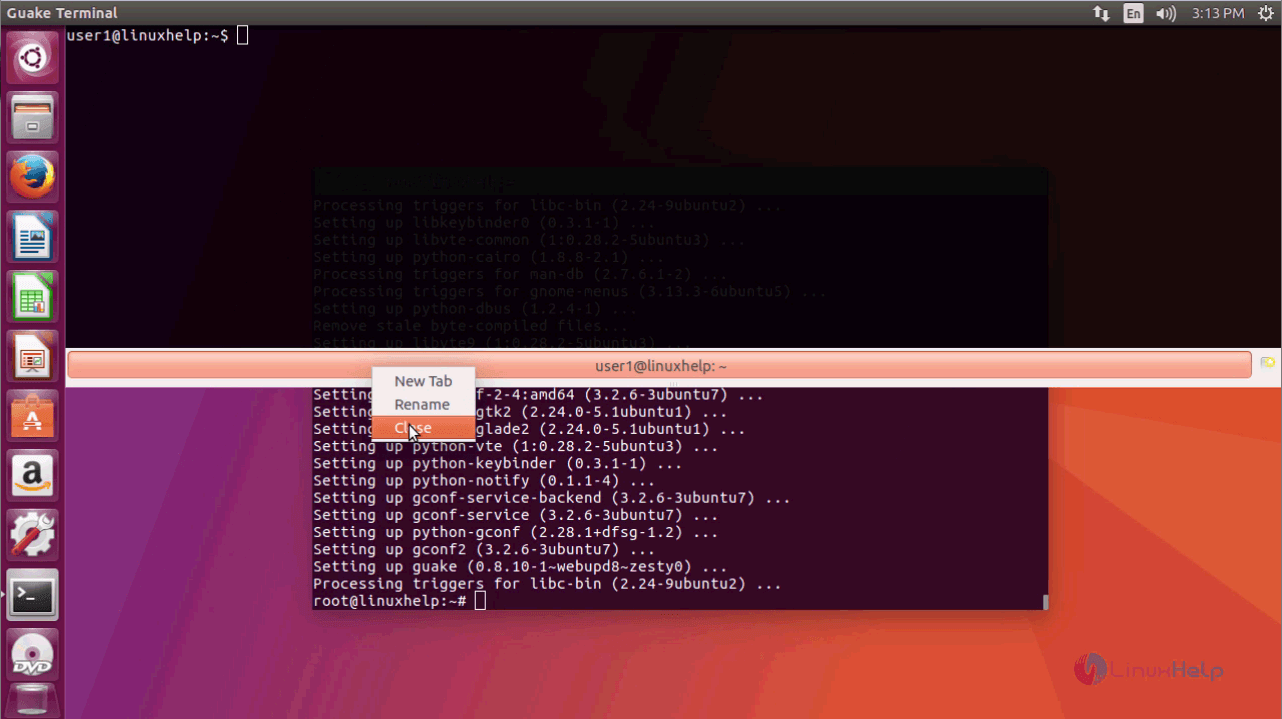 ubuntu instal guake
