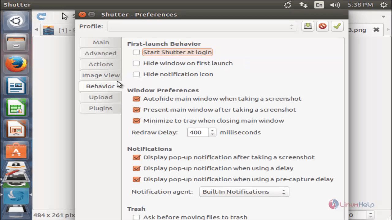 Installation-Shutter-tool-take-screenshot-of-specific-area-or-whole-window-Behavior-tab