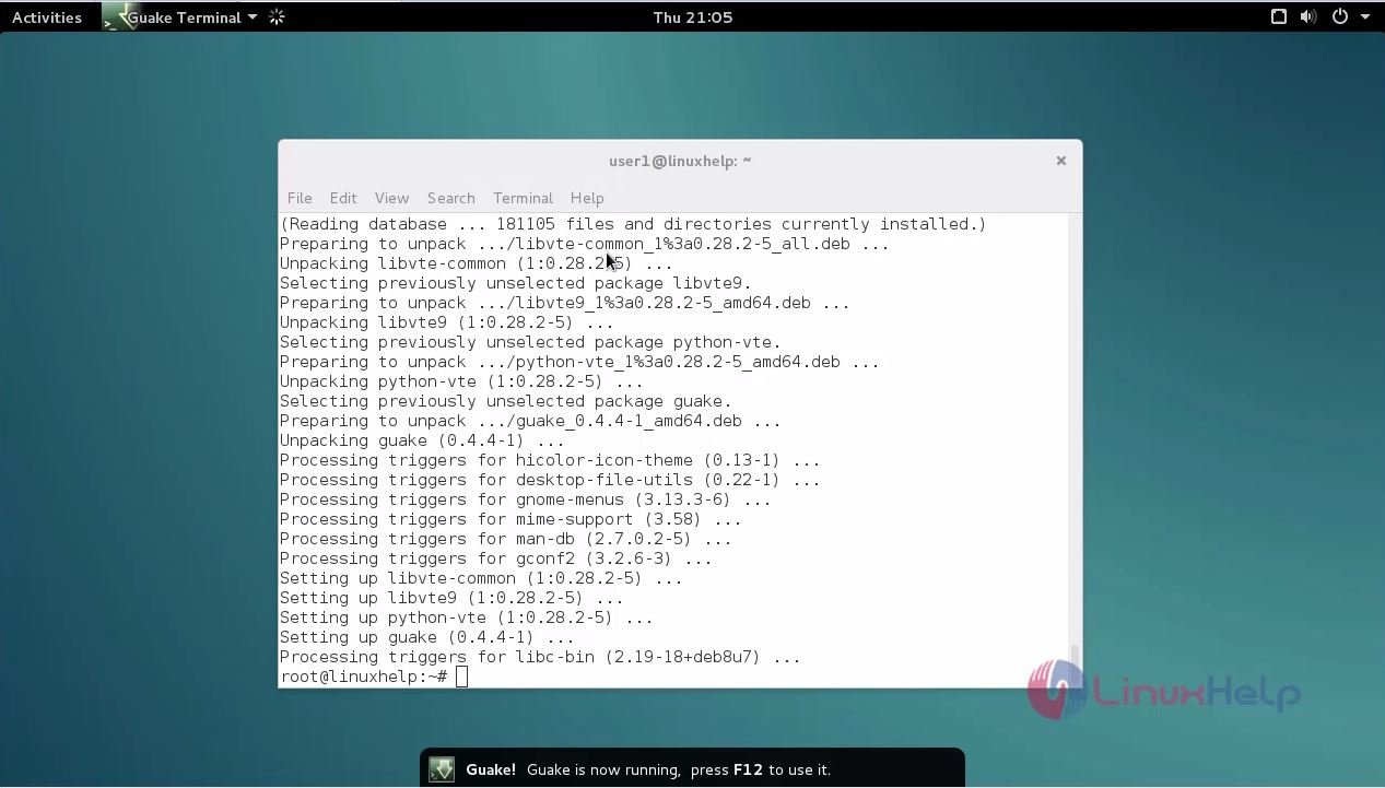 ubuntu instal guake