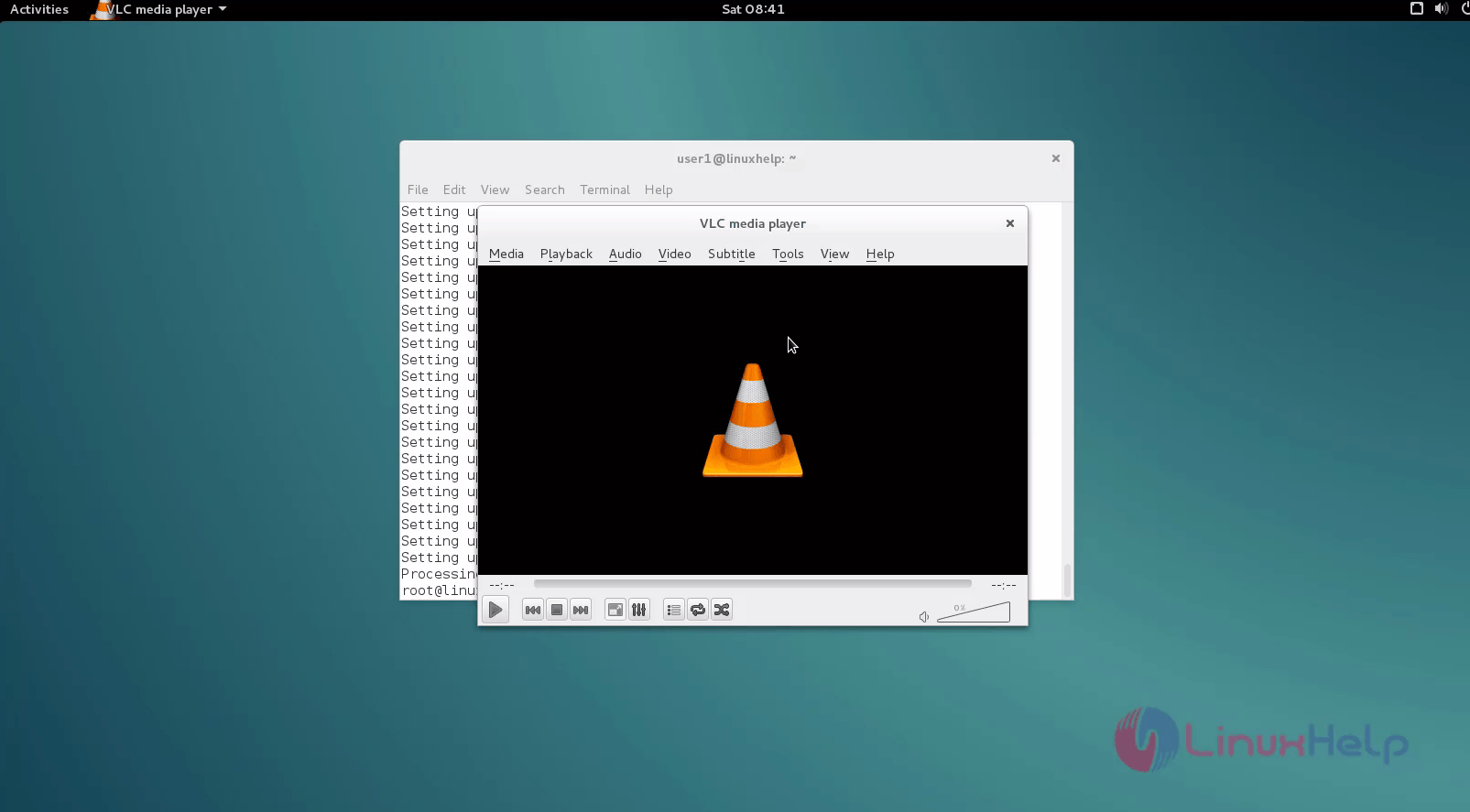 Как vlc повернуть изображение