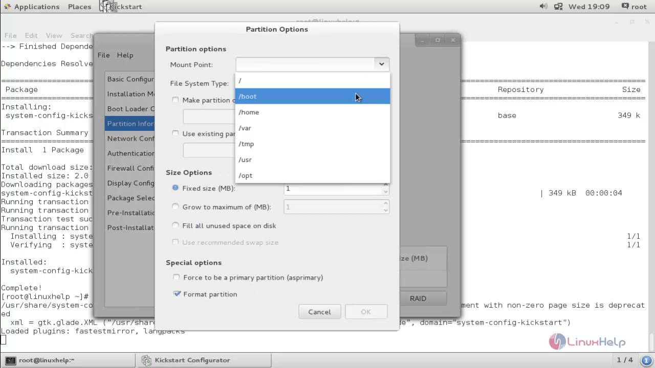 partitioning