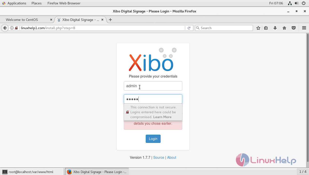 Login