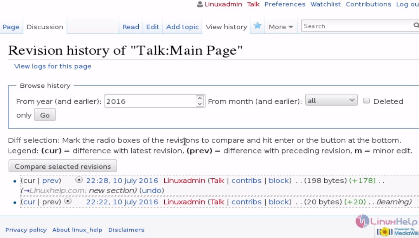 Configure-Create-Own-Article-MediaWiki-wiki-application-view-last-activities