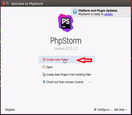 installation-PhpStorm-IDE-for-PHP-developers-Ubuntu-16.04-create-new-project