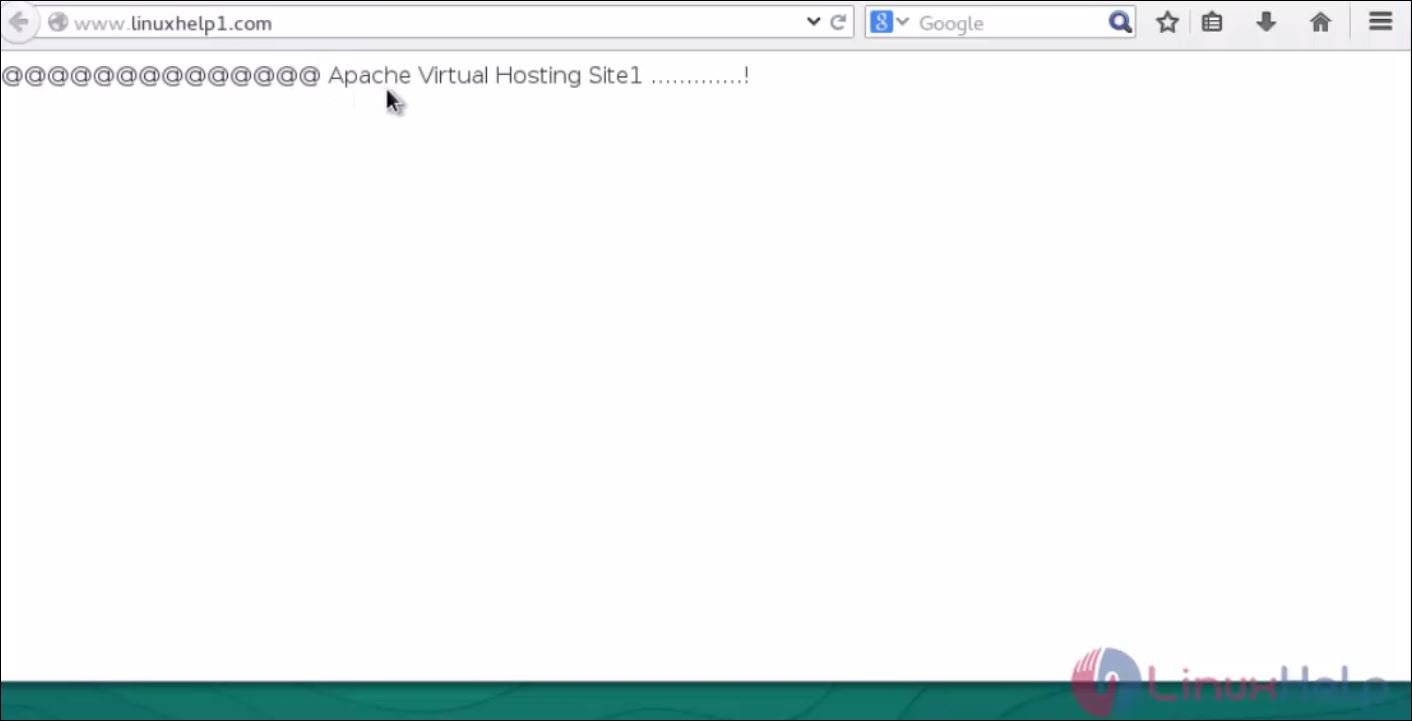 Apache-Virtual-Host-domain