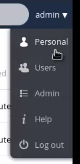 manage personal settings