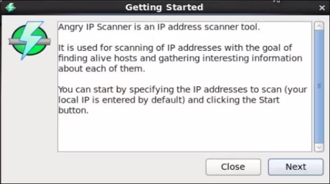 Angry-IP-scanner-start