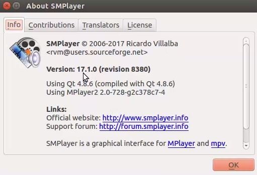 how to change smplayer video language