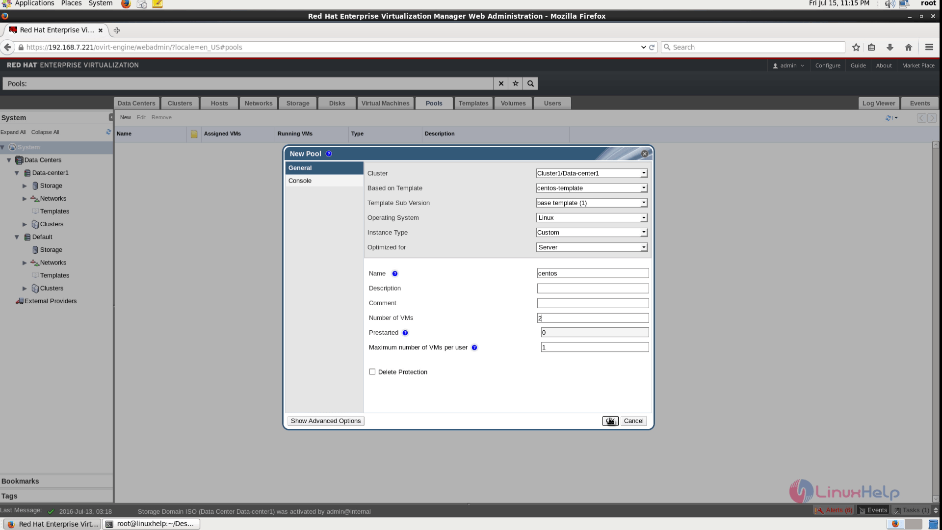 RedHat-Enterprise-Virtualization-create-VMpools-and-clone-new-pool