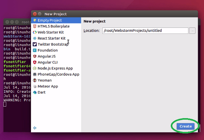 Installation-Webstorm-coding-assistance-for-JavaScript-Ubuntu16.04-Set-project-path