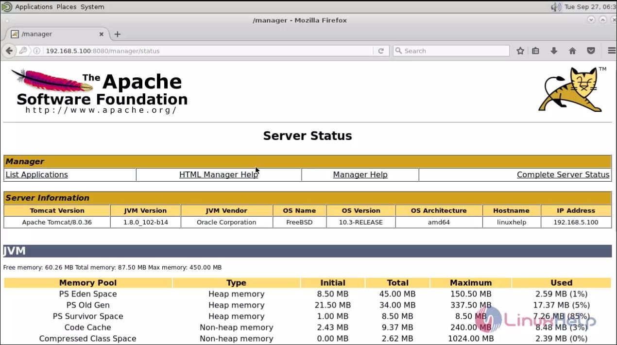 Jboss Apache Web Server