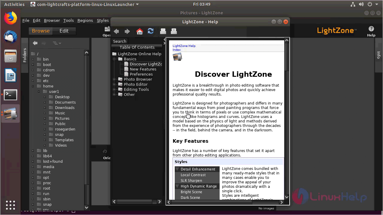 linux mint lightzone 17