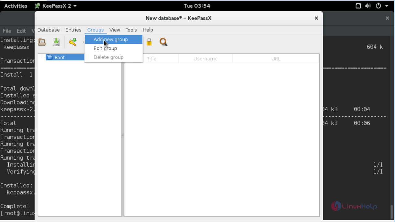 installation-and-password-management-keepassx-Linux-new-group