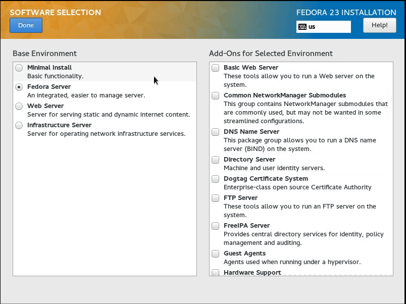 software selection